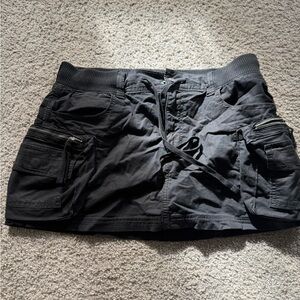 American Eagle Utility Cargo Mini Skirt - Women